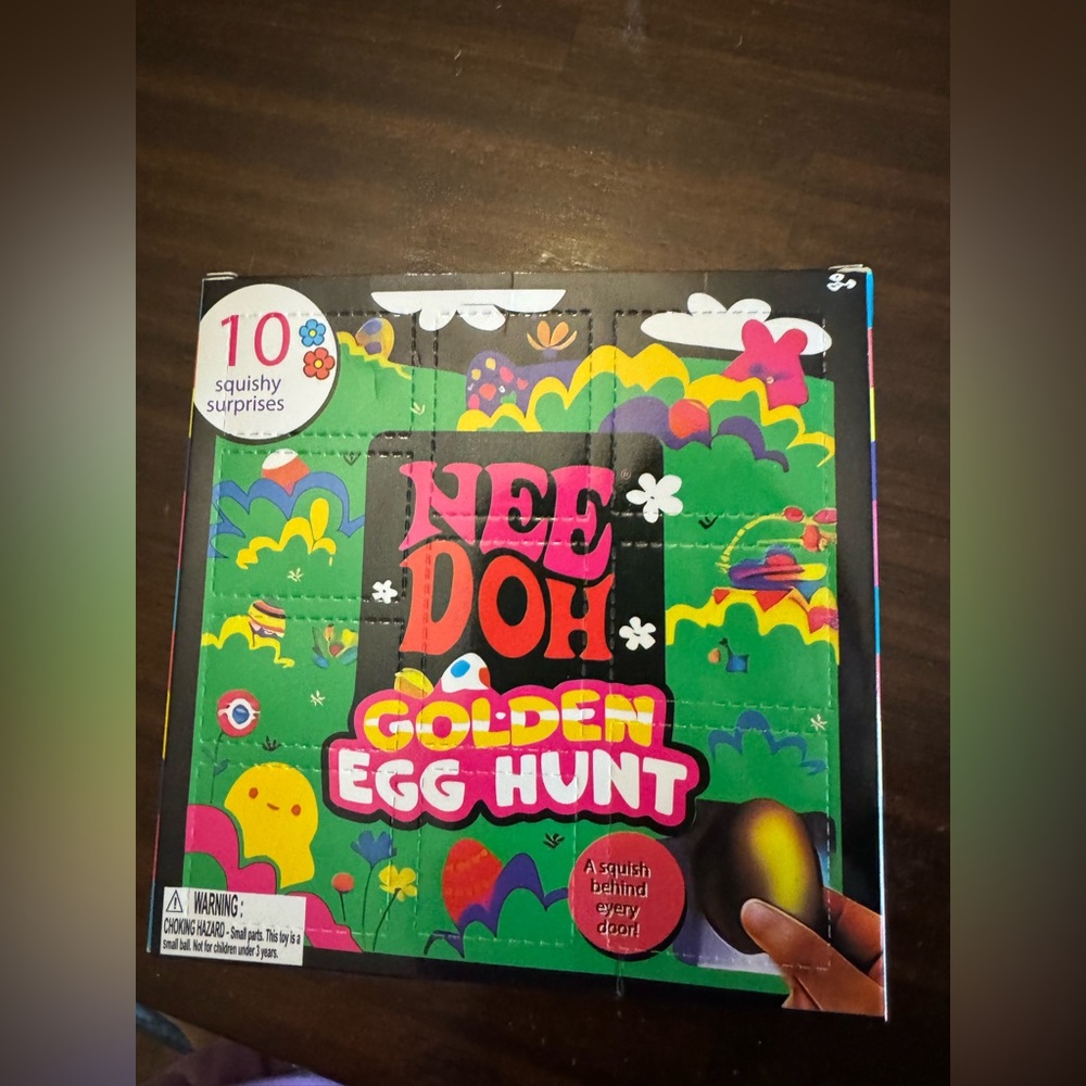 NEE DOH Golden Egg Hunt Plush Surprise